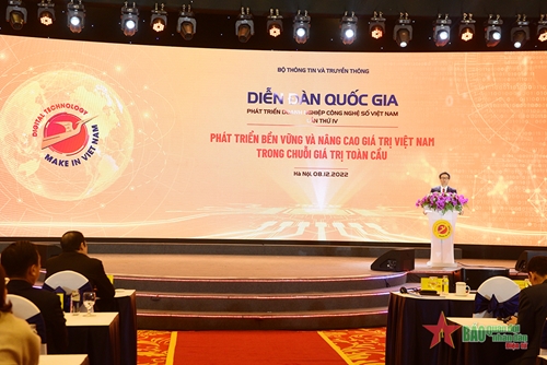 Khai mạc Diễn đàn Quốc gia về phát triển doanh nghiệp công nghệ số Việt Nam